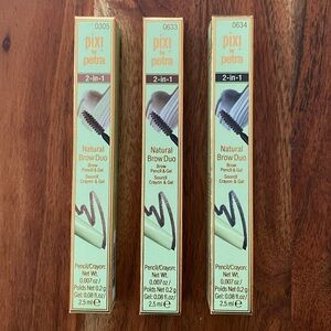 Pixi by Petra 2-in-1 Natural Brow Duo Bundle (3 Shades)